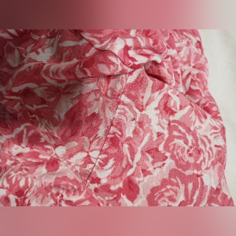 🟢3/$11 Floral Pink Women's Top - Picture 6 of 10